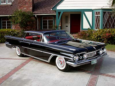 '59 Olds overhead view