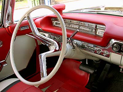 '59 Olds steering wheel