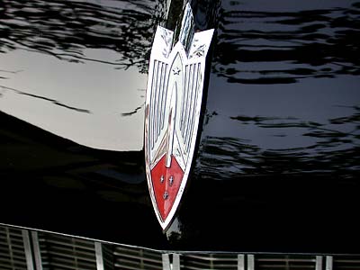 '59 Olds Rocket hood emblem