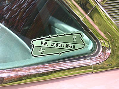 a/c showroom sticker