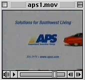 APS TV spot-frame & link