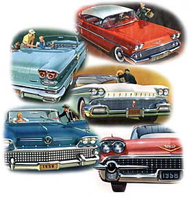 GM 5 for '58 collage